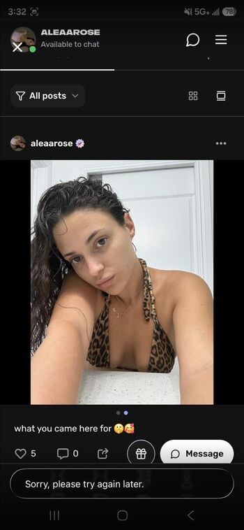 Full leaked Aleaarose private onlyfans photo