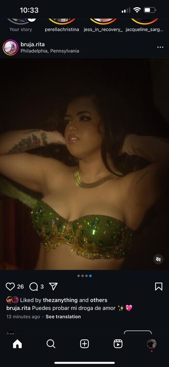 Full leaked Bruja rita page private onlyfans photo
