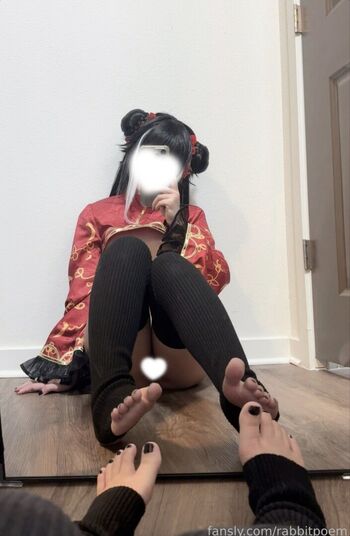 Full leaked Rabbit poem page private onlyfans photo
