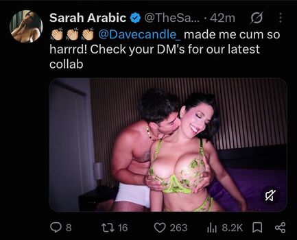 Full leaked Sarah arabic page private onlyfans photo